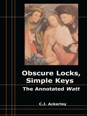 cover image of Obscure Locks, Simple Keys